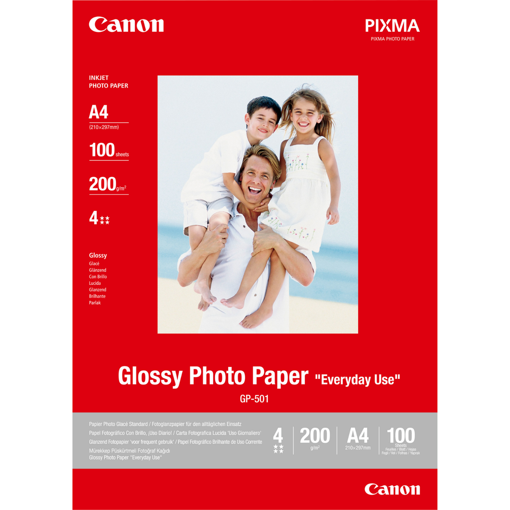 [0775B001] Fotopapier Canon GP-501 / 0775B001, A4, 100 Blatt