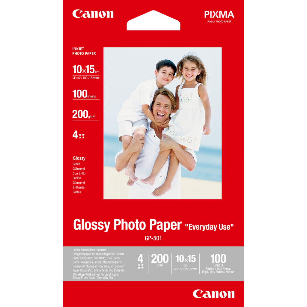 [0775B003] Canon GP-501 / 0775B003 photo paper, 100 sheets