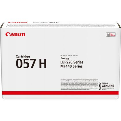 Toner Canon 057HP / 3010C004 Schwarz XL, 10.000 Seiten