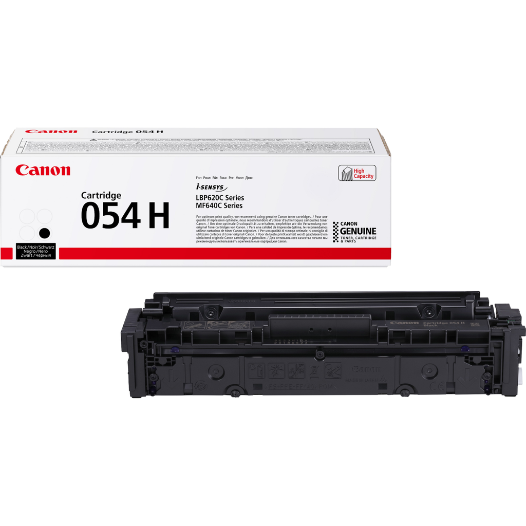 Canon 054H / 3028C002 black XL toner, 3,100 pages