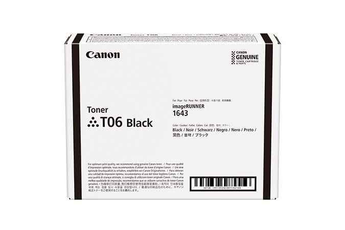 Canon T06 / 3526C002 black toner, 20,500 pages
