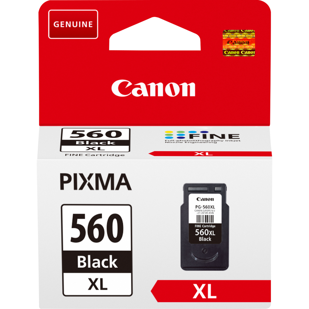 Canon PG-560XL / 3712C001 black XL ink cartridge, 400 pages
