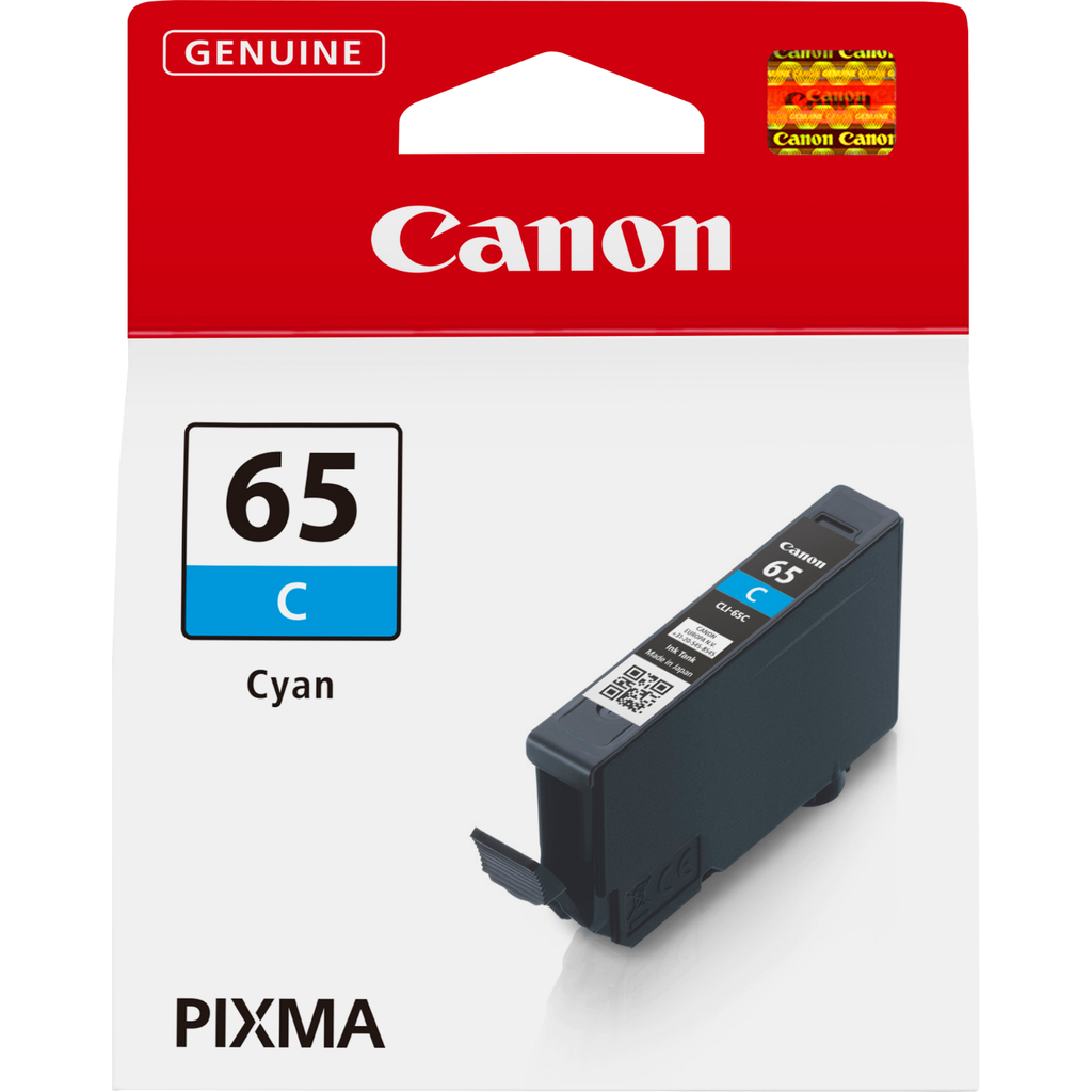 Cartouche d'encre Canon CLI-65C / 4216C001 cyan, 482 pages
