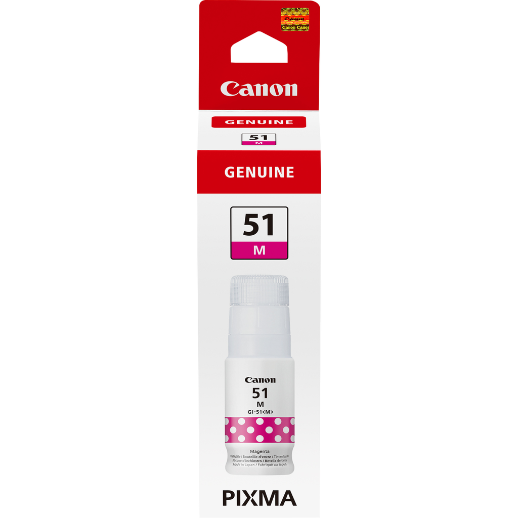 Tintenflasche Canon GI-51 / 4547C001 Magenta, 7.700 Seiten