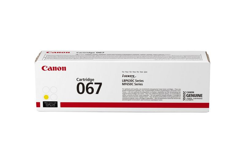 Canon 67 / 5099C002 yellow toner, 1,250 pages