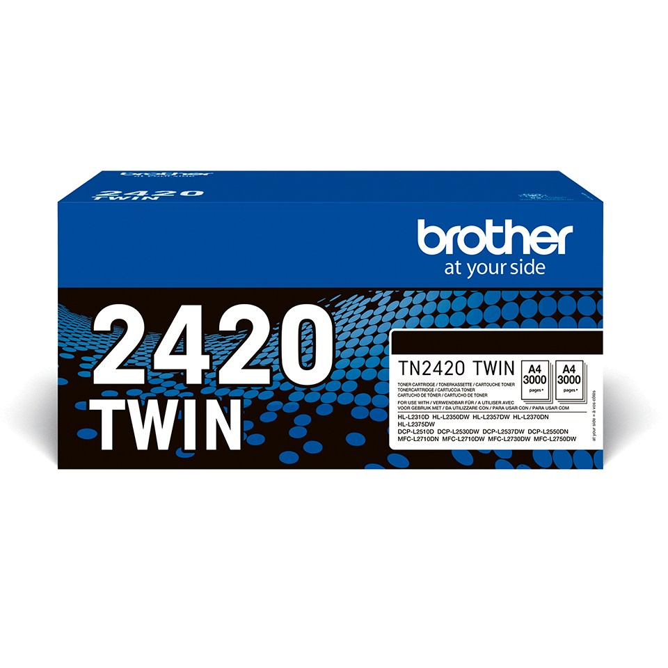 [TN2420TWIN] Brother Toner-Doppelpack TN-2420TWIN / TN2420TWIN Schwarz XL, 2 x 3.000 Seiten