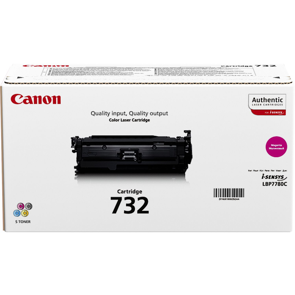 Canon 732 / 6261B002 magenta toner, 6,400 pages