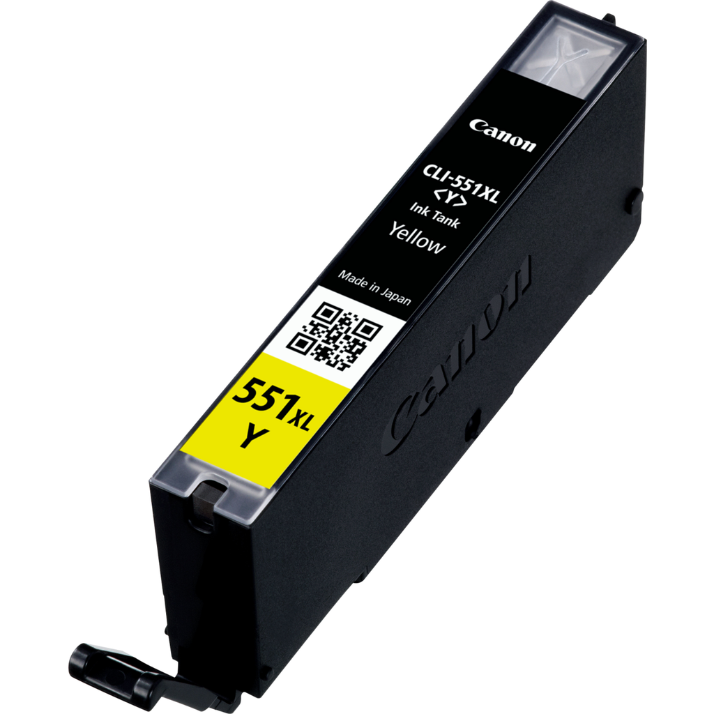 Canon CLI-551YXL / 6446B001 yellow XL ink cartridge, 715 pages