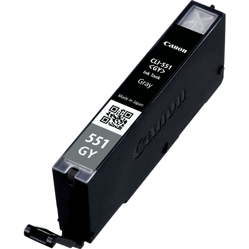Canon CLI-551GY / 6512B001 gray ink cartridge, 780 pages