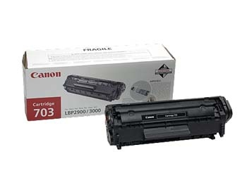 Canon 703 / 7616A005 black toner 3-pack, 3 x 2,000 pages