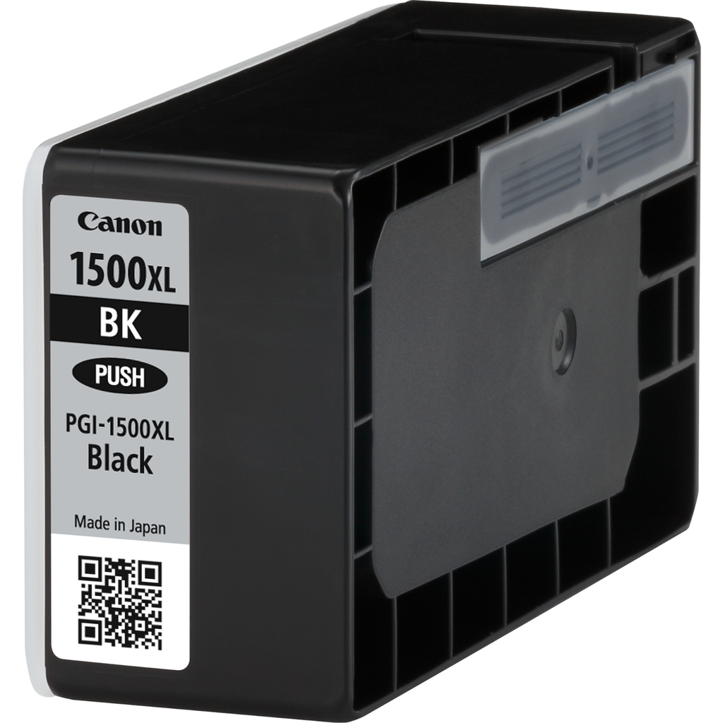 Canon PGI-1500XLBK / 9182B001 black XL ink cartridge, 1,200 pages
