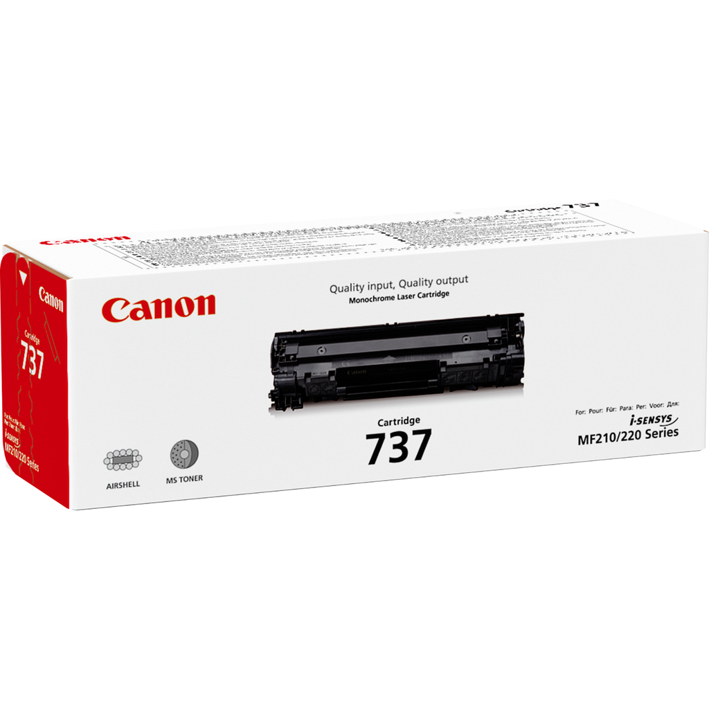 Canon 737 / 9435B002 black toner, 2,100 pages