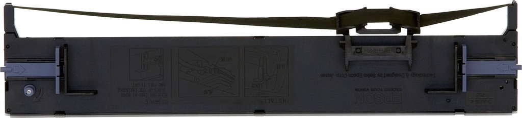 Epson S015610 / C13S015610 black ink ribbon, 10,000,000 characters