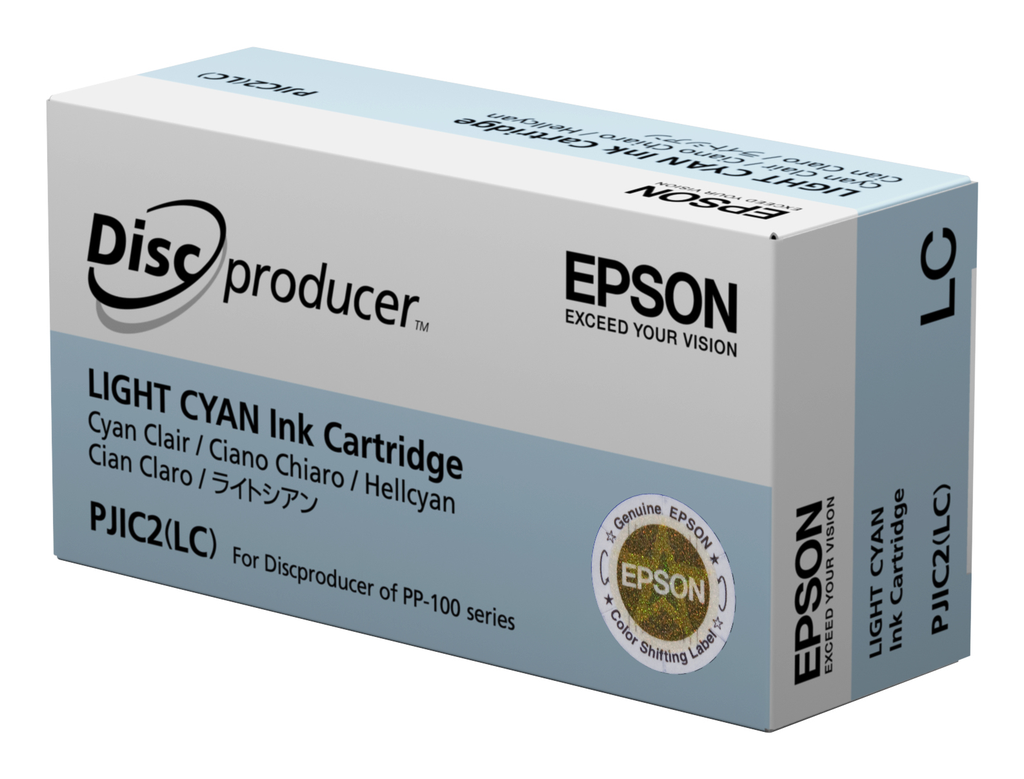 Tintenpatrone Epson PJIC7LC / C13S020689 Hellcyan, 315 ml