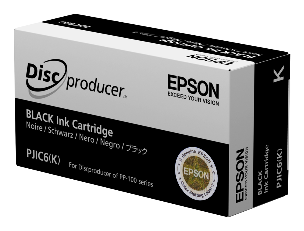 [C13S020693] Cartouche d'encre Epson PJIC7K / C13S020693 noire, 322 ml