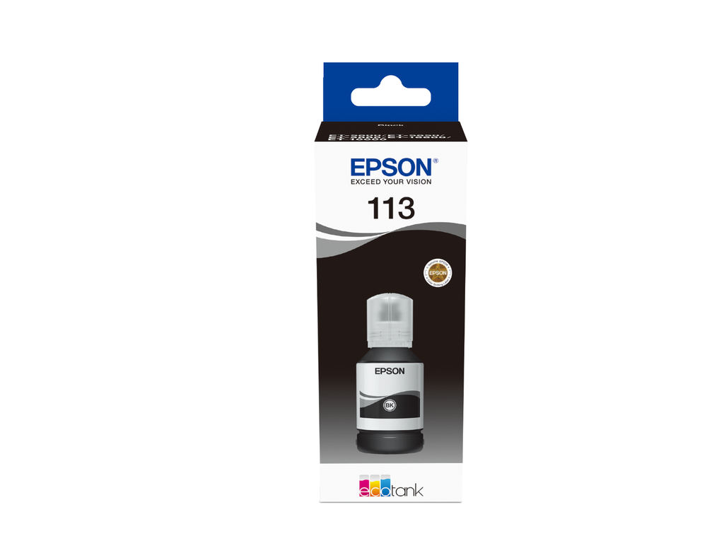 [C13T06B140] Epson 113 / C13T06B140 black ink bottle, 7,500 pages