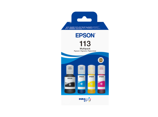[C13T06B640] Bouteille d'encre Epson 113 / C13T06B640 4 couleurs, 7 500 pages