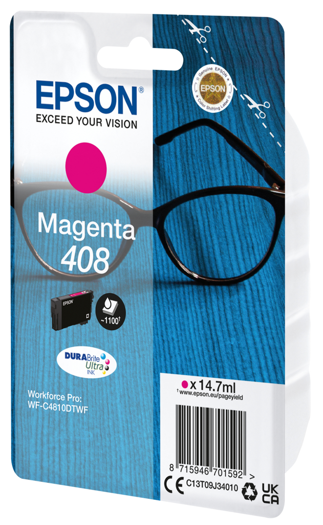 Tintenpatrone Epson C13T09J34010 Magenta, 1.100 Seiten