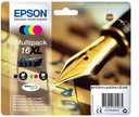 Cartouche d'encre Epson 16XL / C13T16364012 4 couleurs, 65 ml