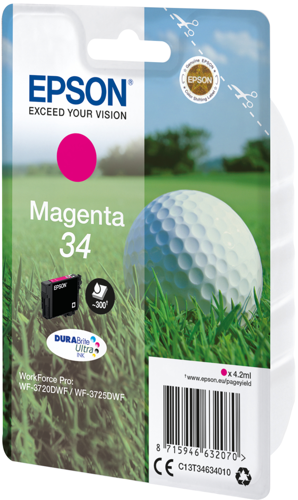 [C13T34634010] Epson 34 / C13T34634010 magenta ink cartridge, 300 pages