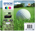 Cartouche d'encre Epson 34XL / C13T34764010 4 couleurs, 108 ml