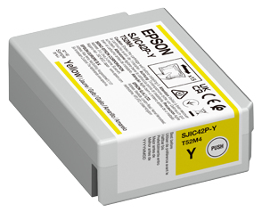 Epson SJIC42P-Y / C13T52M440 yellow ink cartridge, 50 ml