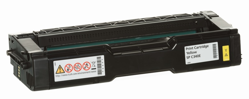 Toner Ricoh SPC340 / 407902 jaune, 5 000 pages