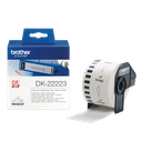 Brother DK-22223 / DK22223 continuous paper roll, black on white, 50 mm x 30.48 m