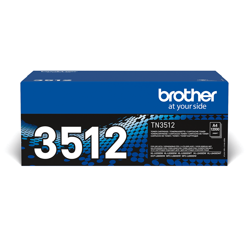 [TN3512] Brother Toner TN-3512 / TN3512 Schwarz XXL, 12.000 Seiten