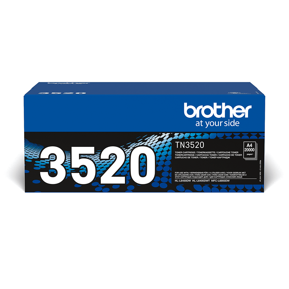 [TN3520] Brother Toner TN-3520 / TN3520 Schwarz ultrahohe Reichweite, 20.000 Seiten