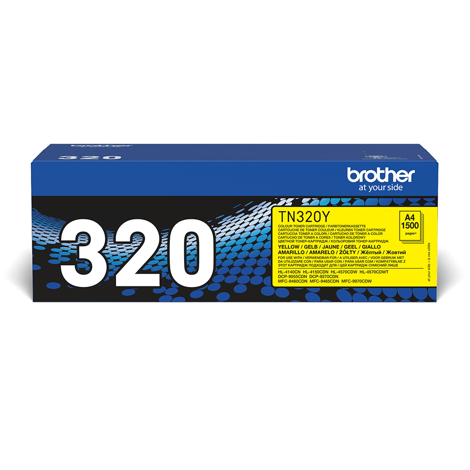 Brother TN-320Y / TN320Y yellow toner, 1,500 pages