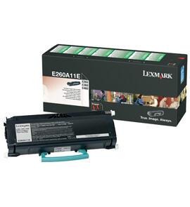 Toner Lexmark E260A11E Schwarz, 3.500 Seiten