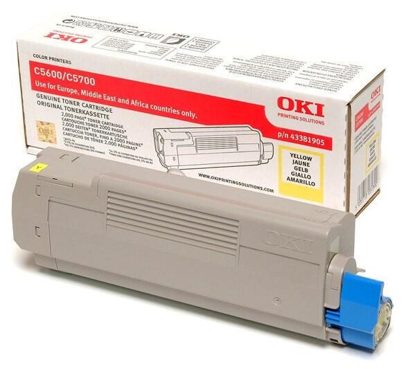 [43381905] OKI 43381905 yellow toner
