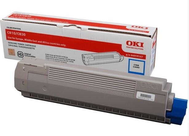 [44059107] Toner OKI 44059107 cyan, 8 000 pages