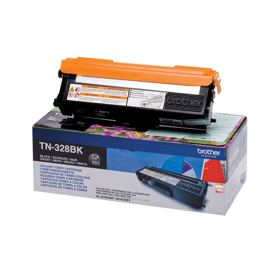 [TN328BK] Brother TN-328BK / TN328BK black toner XXL, 6,000 pages