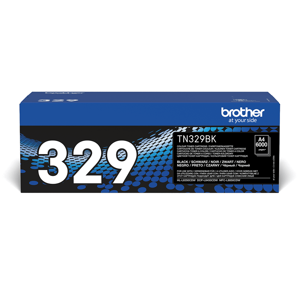 Brother TN-329BK / TN329BK black toner, 6,000 pages