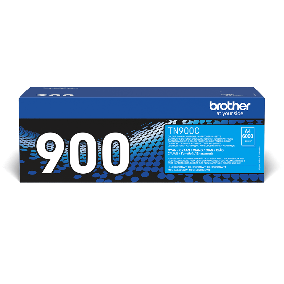 Brother TN-900C / TN900C cyan toner, 6,000 pages