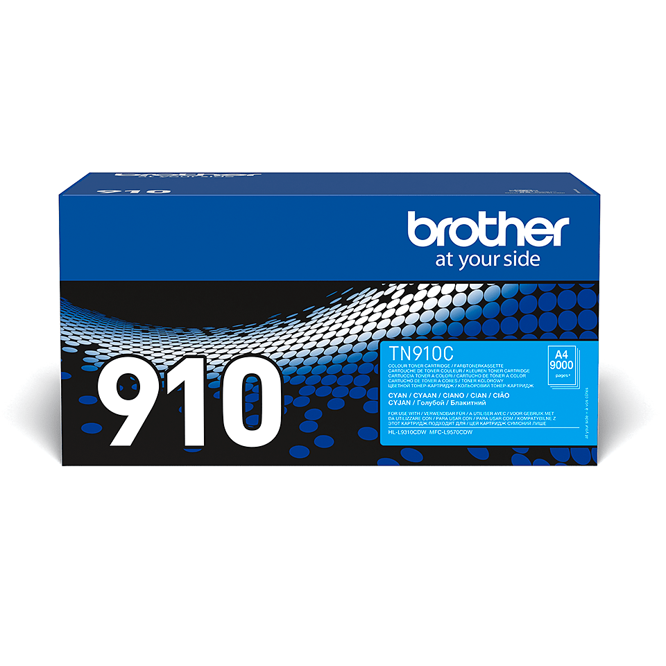 Brother Toner TN-910C / TN910C Cyan, 9.000 Seiten