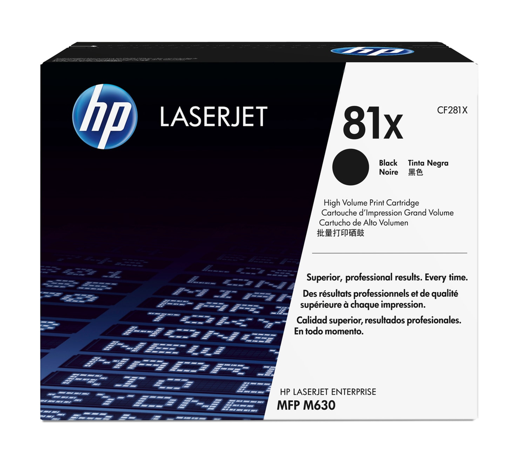 HP Contract 81X / CF281XC black XL toner, 25,000 pages