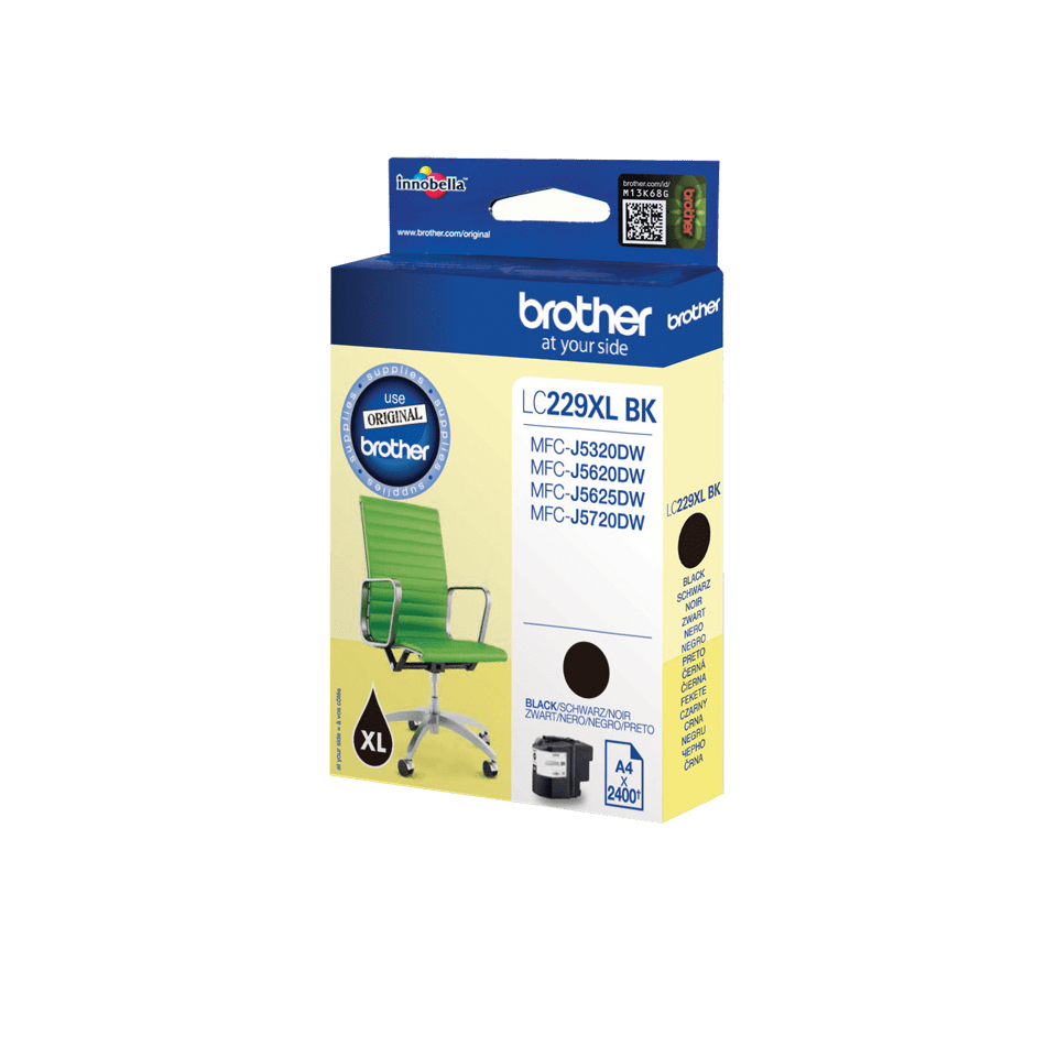 [LC229XLBKBP] Brother LC-229XLBKBP / LC229XLBKBP black ink cartridge ultra high yield, 2,400 pages
