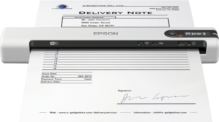 [B11B253402] Epson DS-80W document scanner, A4
