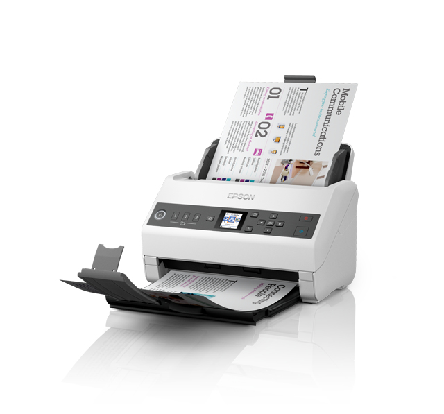 [B11B259401] Epson DS-730N Dokumentenscanner, A4, 40 S./Min.