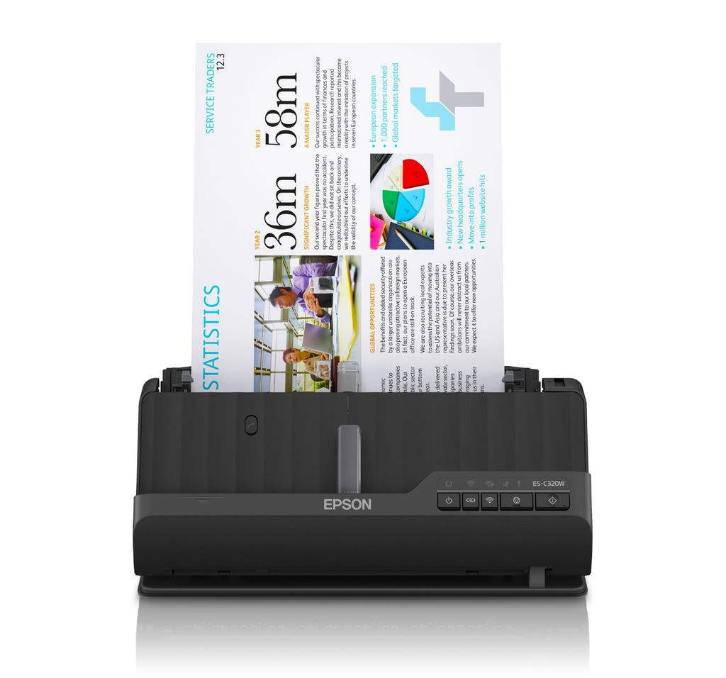 [B11B270401] Epson ES-C320W document scanner, A4