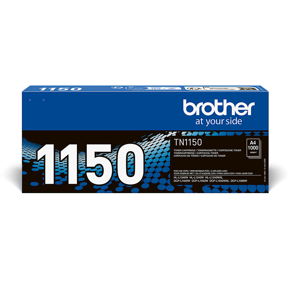 Brother Toner TN-1150 / TN1150 Schwarz, 1.000 Seiten