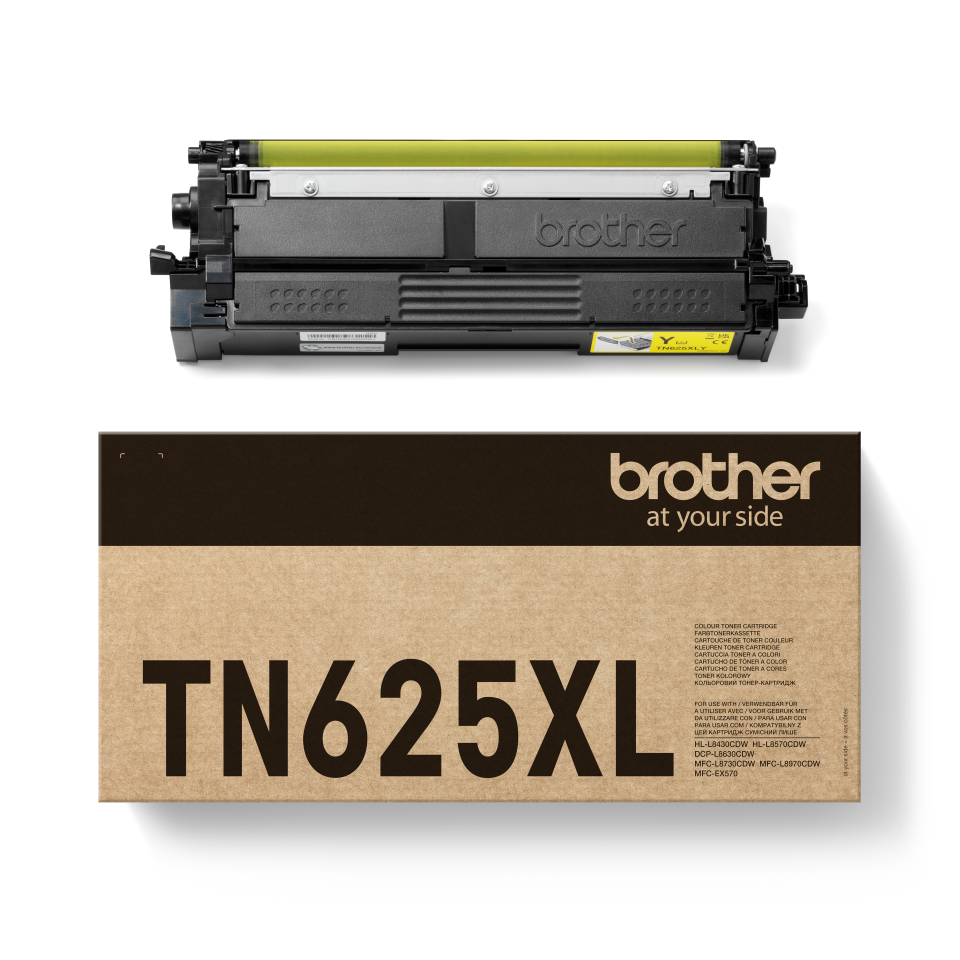 [TN625XLY] Brother TN-625XLY / TN625XLY yellow toner XL, 4,500 pages