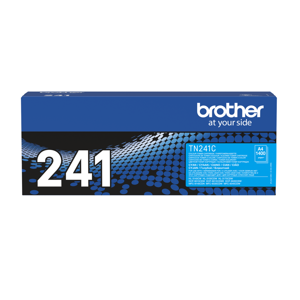 [TN241C] Brother Toner TN-241C / TN241C Cyan, 1.400 Seiten