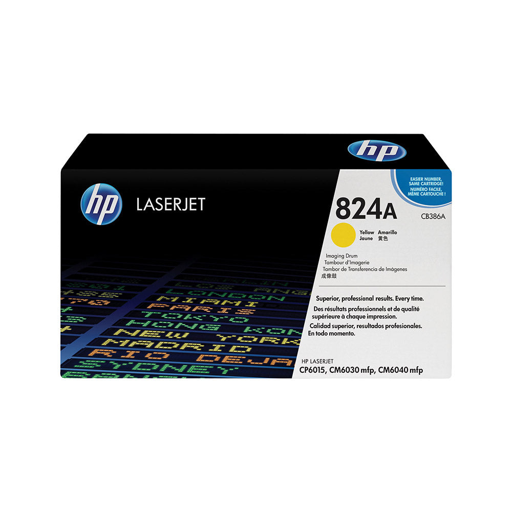 [CB386A] HP 824A yellow imaging drum, 23,000 pages