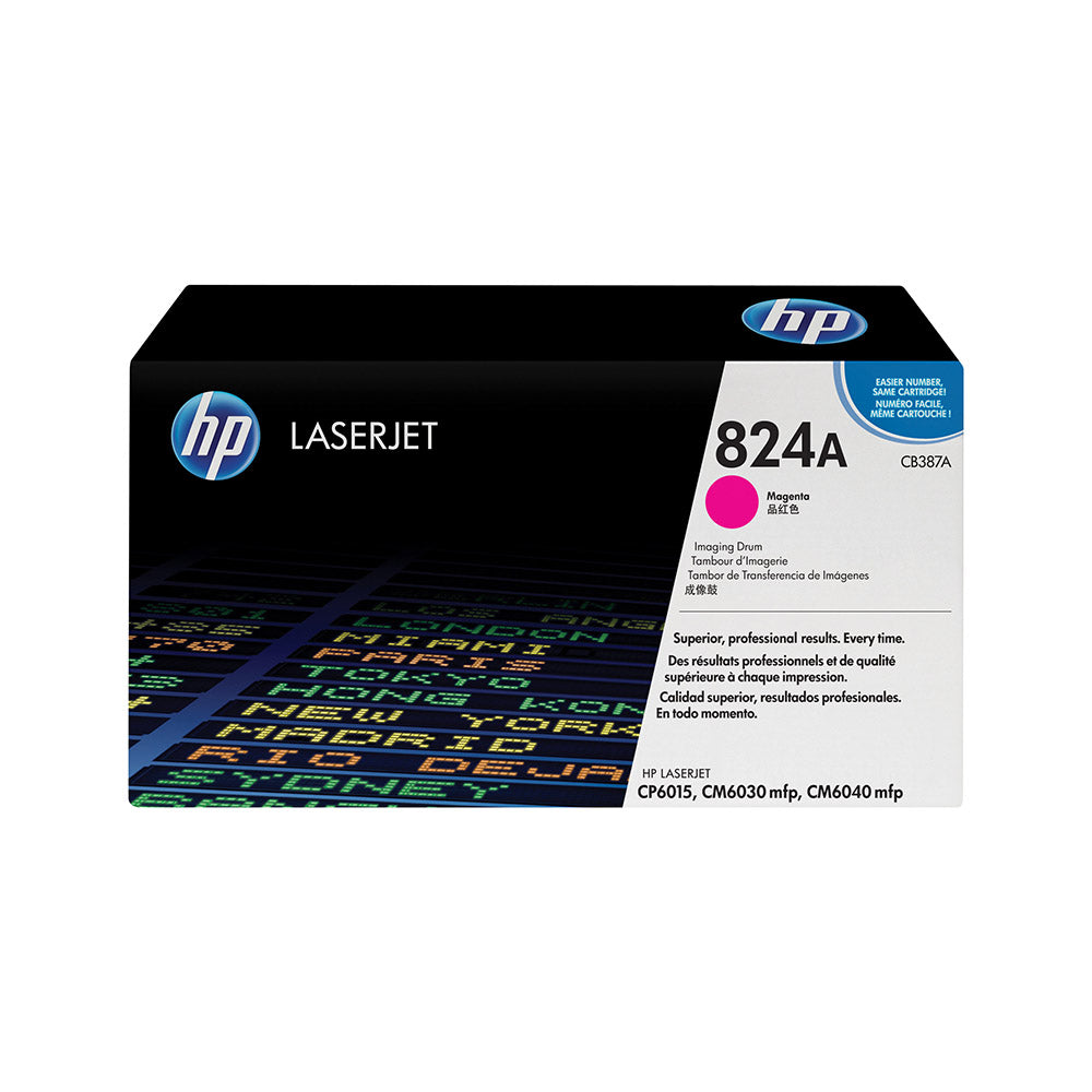 [CB387A] HP 824A magenta imaging drum, 23,000 pages