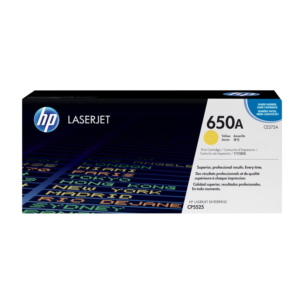 Toner HP 650A Gelb, 15.000 Seiten