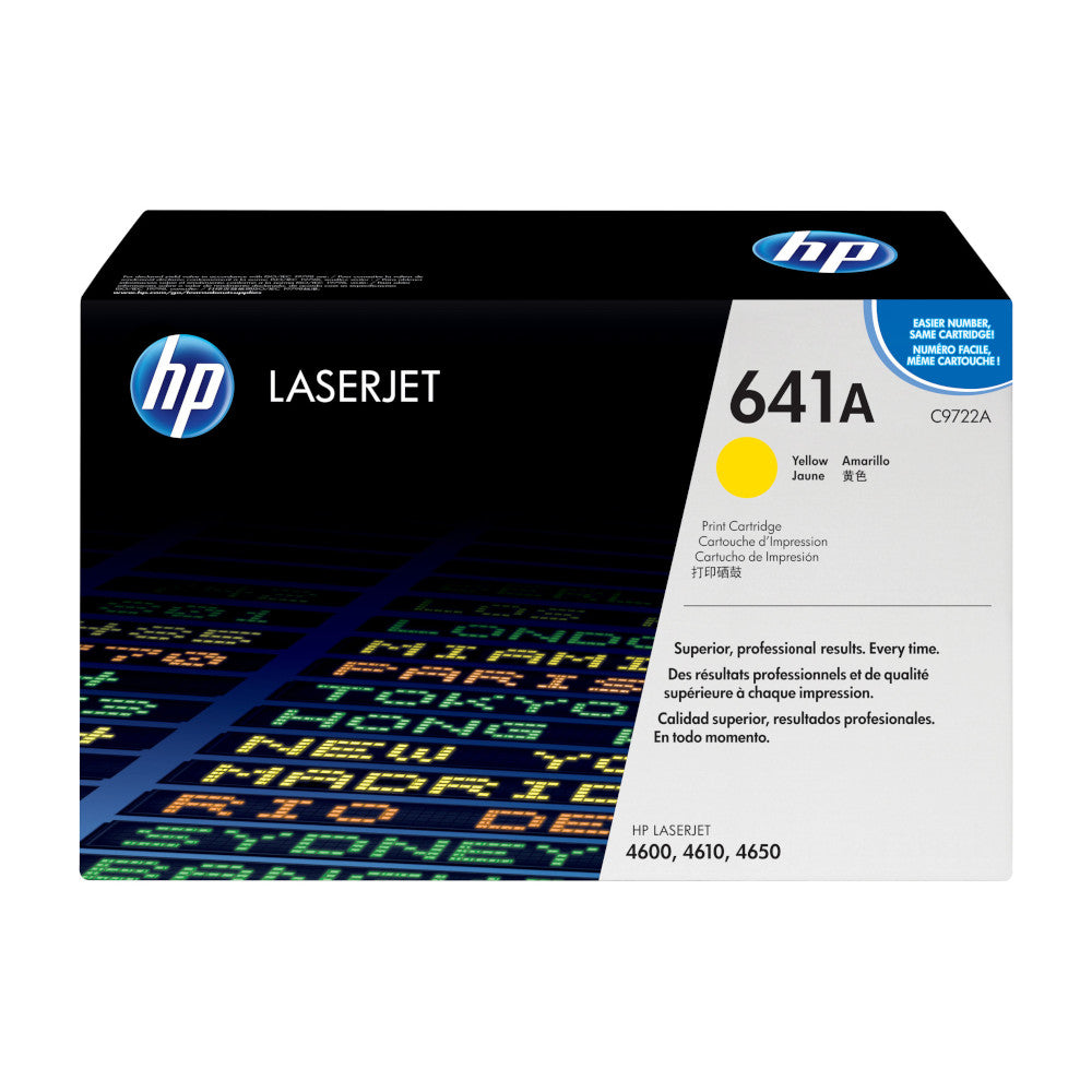 Toner HP 641A jaune, 8 000 pages
